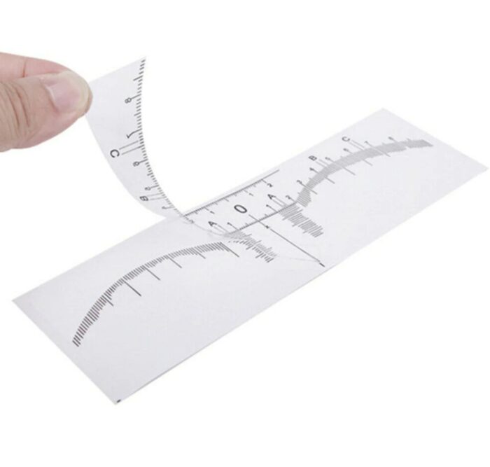BROW RULER STICKER