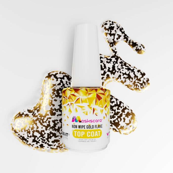 MASKSCARA  TOP COAT - GOLD FLAKES
